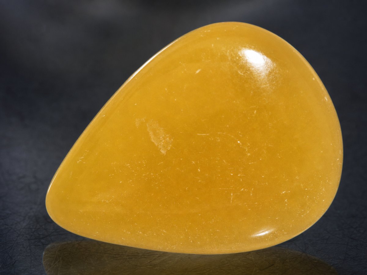 Close-up view of natural Calcite gemstones