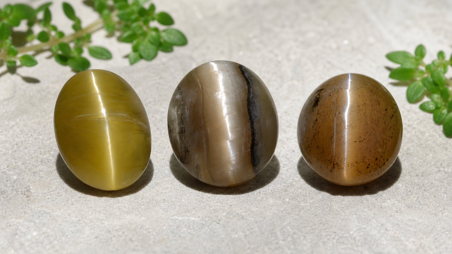Natural Cat's Eye Opal gemstones - buying guide