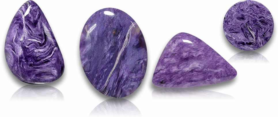 Charoite cabochon for Sale