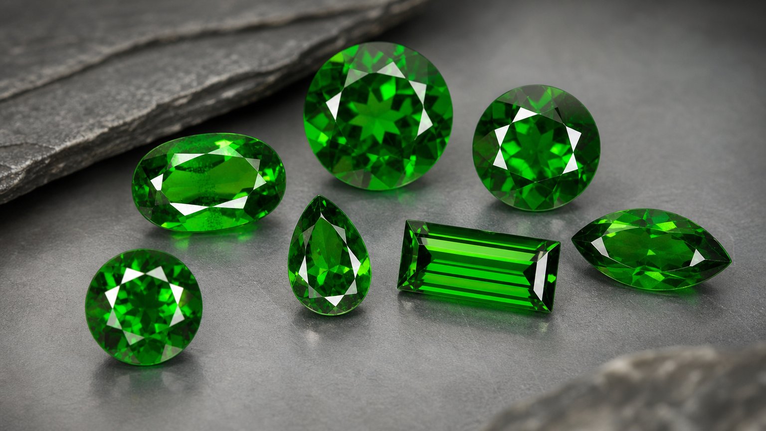 Natural Chrome Diopside gemstones - buying guide