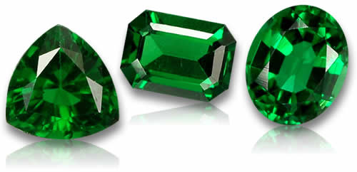 Chrome Tourmaline Gemstones