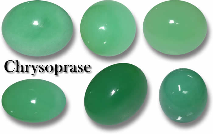 Chrysoprase Gemstones at GemSelect