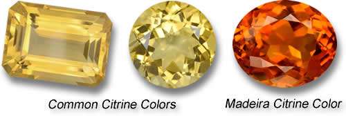 Gemmes de citrine chez GemSelect