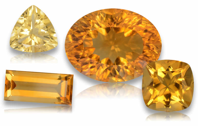 出售散装黄水晶宝石- 有现货，全球发货| 高分辨率照片| CLIPARTO宝石选择