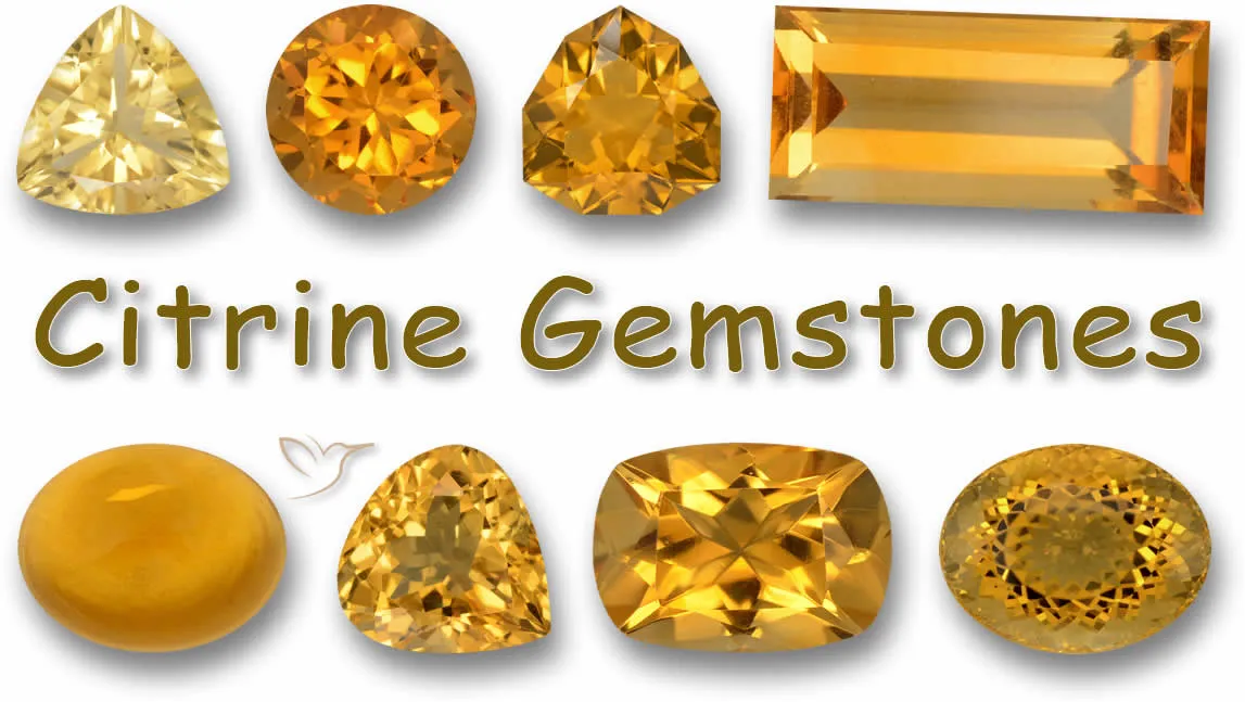 Natural Citrine Gemstones