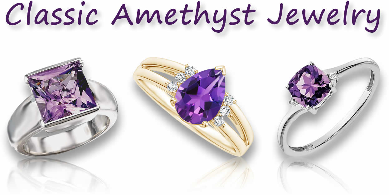 Classic Amethyst Jewelry Designs