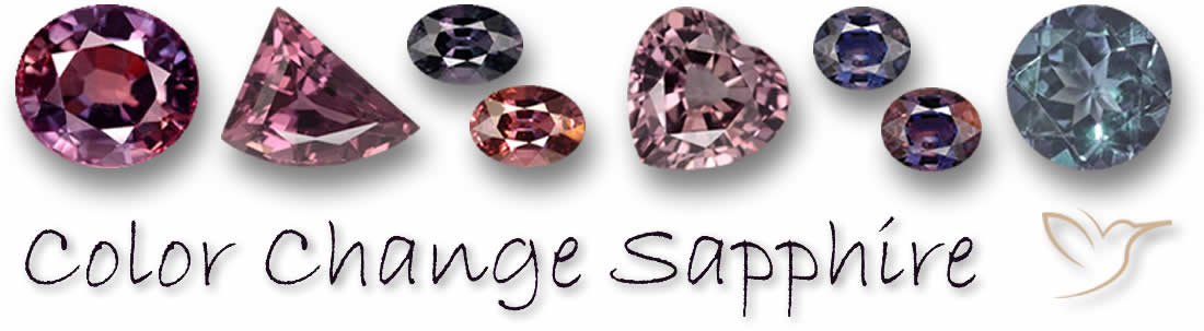 Color Change Sapphire Gemstones