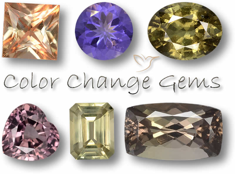 Color-Changing Gemstones