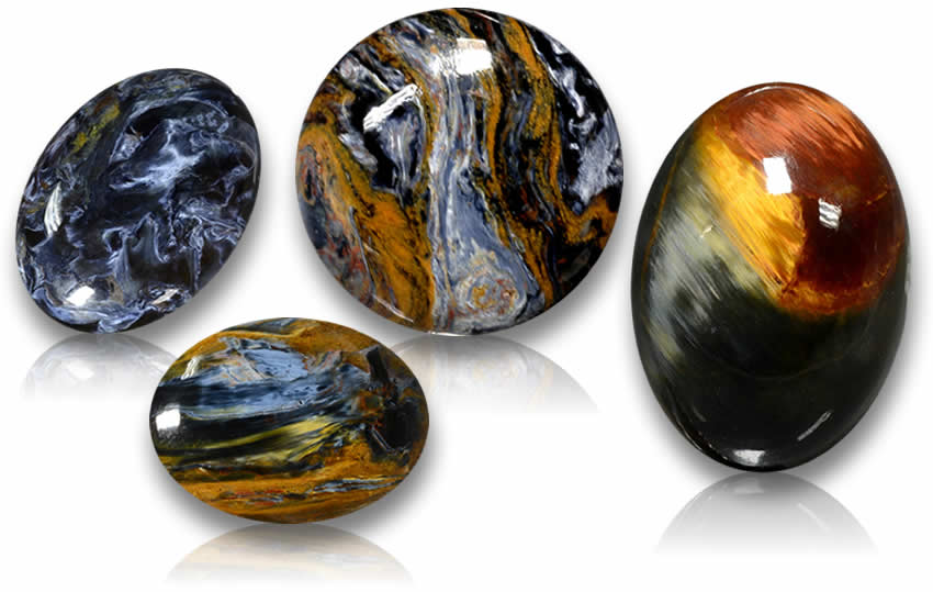 Colorful Pietersite Gemstones