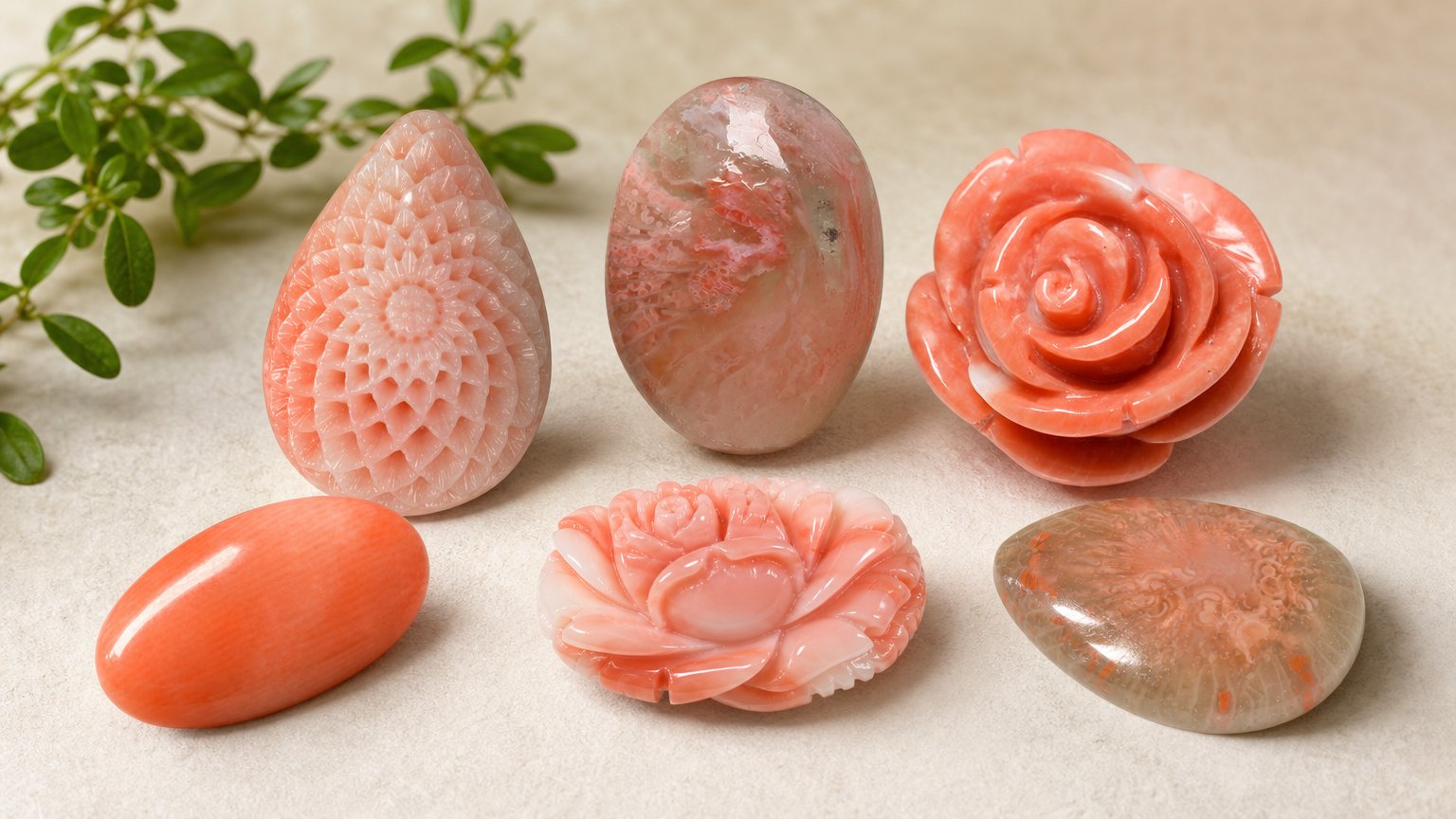 Natural Coral gemstones - buying guide