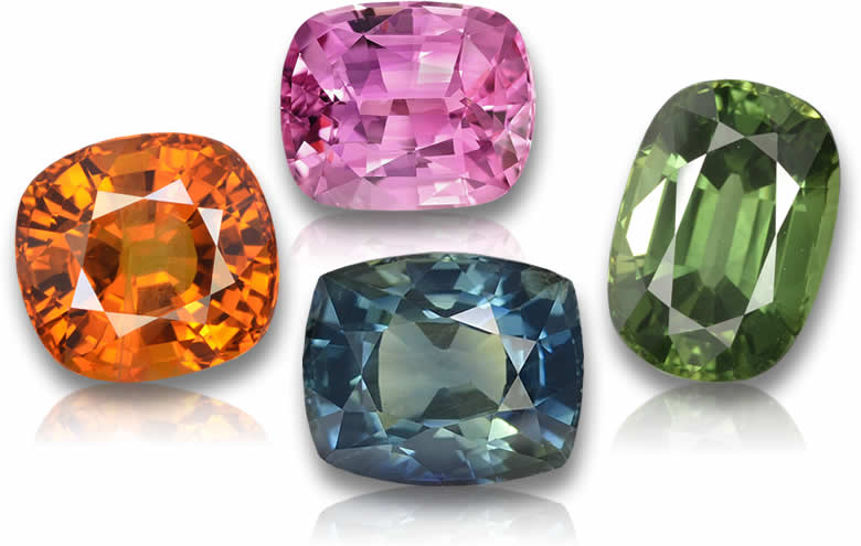 Cushion Cut Sapphires: Natural, Certified Gems