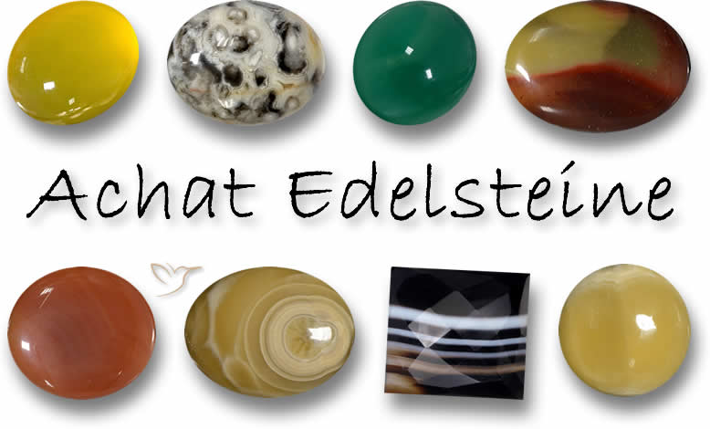 Achat Edelsteine bei GemSelect