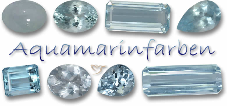 Aquamarin-Farben