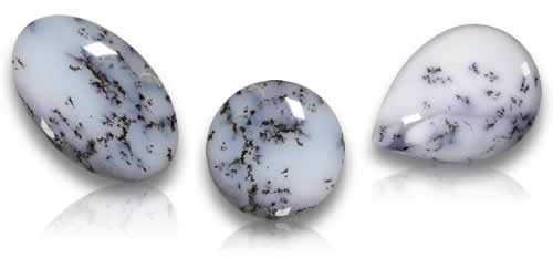 Dendritic Chalcedony Gemstones