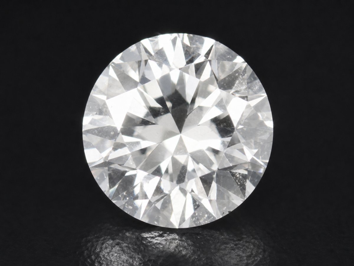Close-up view of natural Diamond gemstones