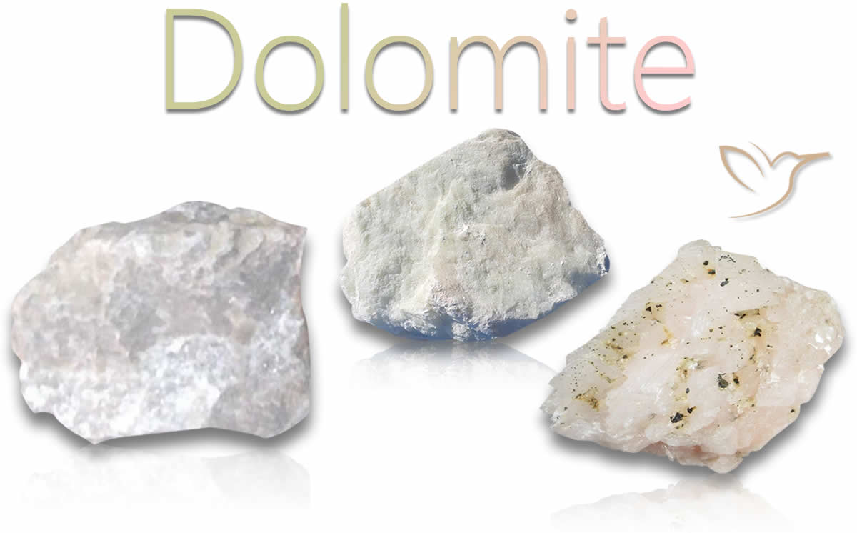 White Dolomite Rough Gemstones
