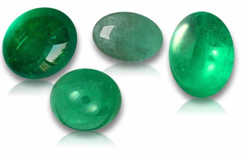 Shop Loose Emerald Cabochons, Cabochon-Cut Emeralds for Jewelry, Wholesale Emerald Cabochons