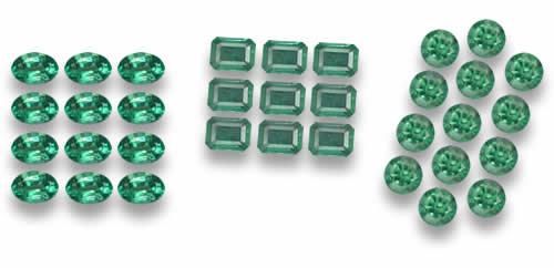 Emerald Gemstone Lots - Loose Natural Emerald Parcels