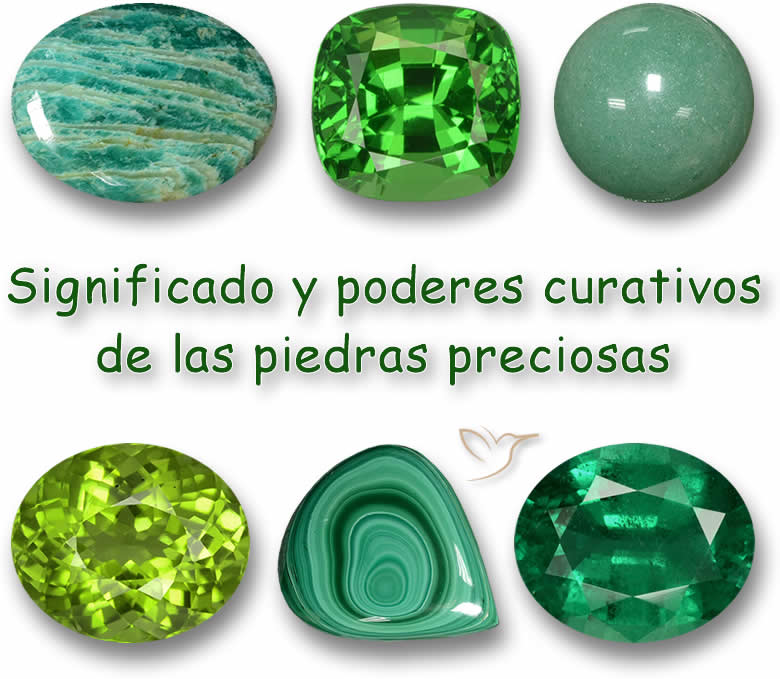 Significado y poderes curativos de las piedras preciosas verdes 