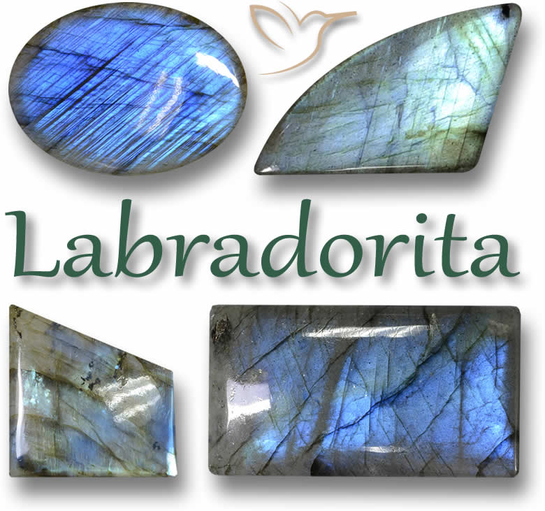 Piedras preciosas de labradorita
