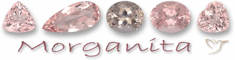 Piedras preciosas de morganita