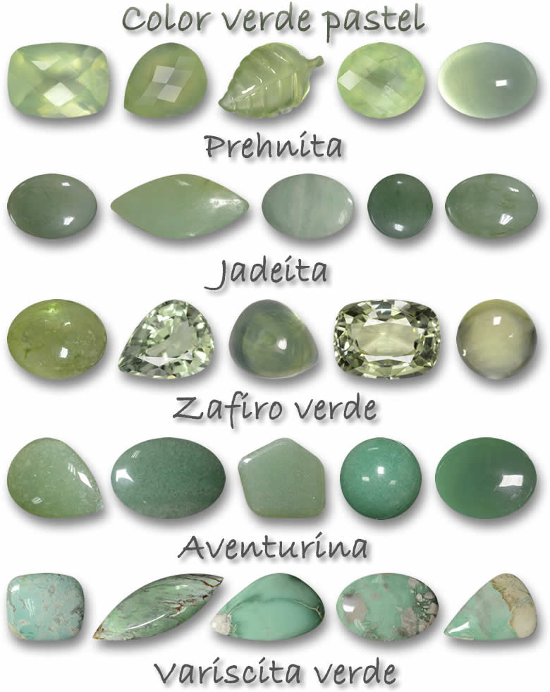 Piedras preciosas color pastel - Deja que nuestra guía te ayude a