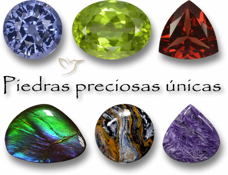 Piedras preciosas únicas