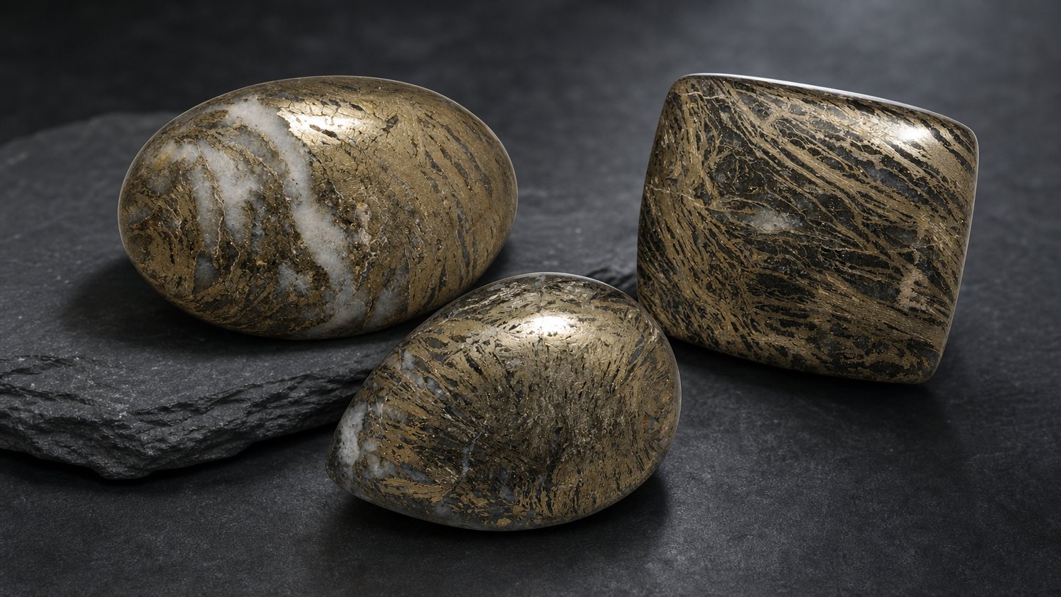Natural Feather Pyrite gemstones - buying guide
