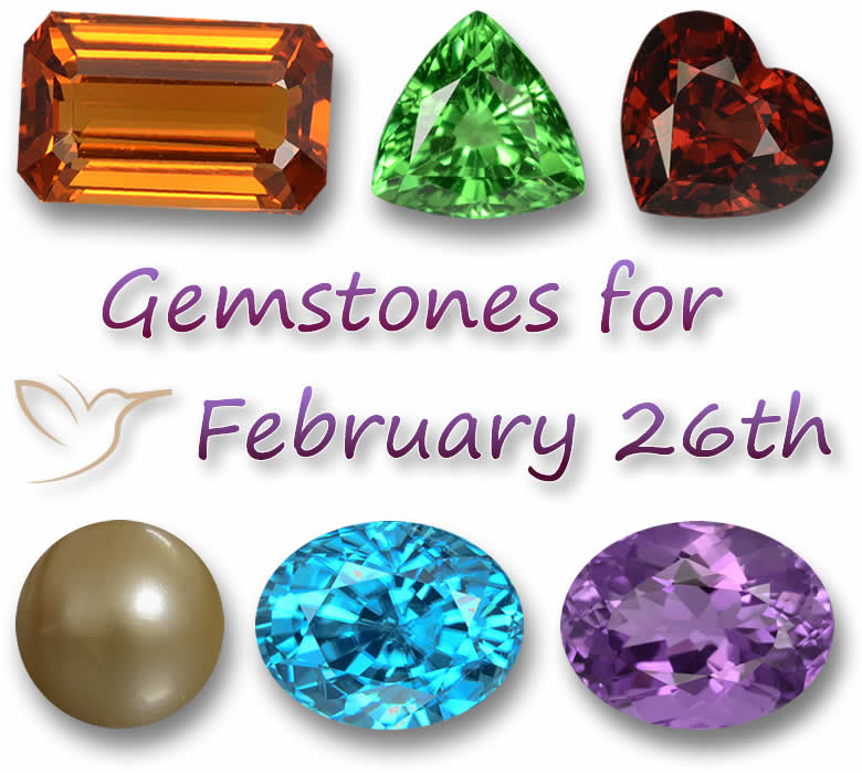 Gemstones for February 26th