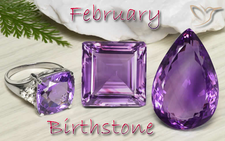 Amethyst Cluster February Birthstone Necklace