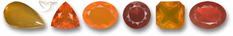 Fire Opal Color Range