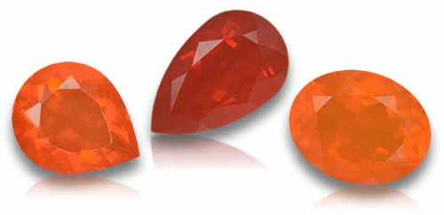 Fire Opal Gemstones