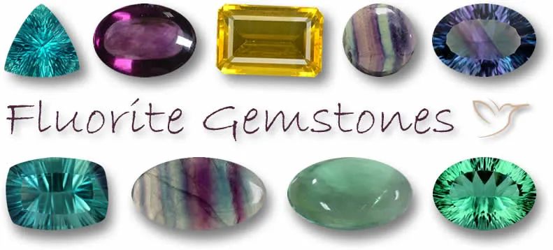Natural Fluorite Gemstones