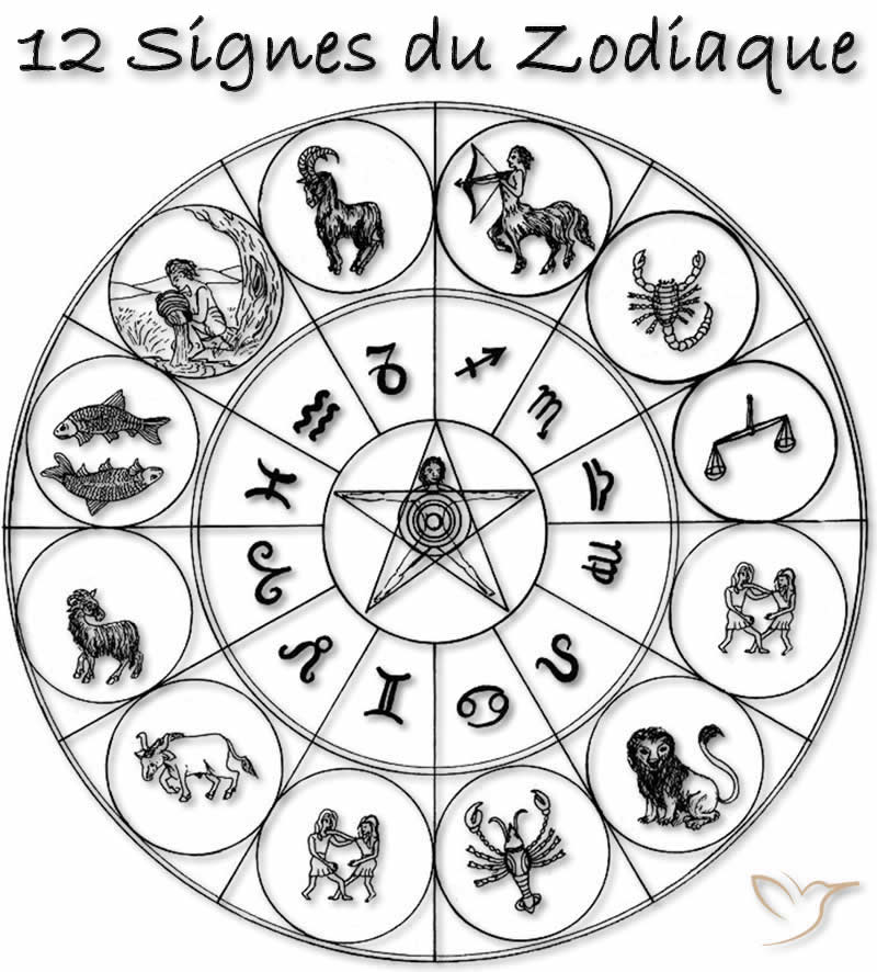 Les 12 signes du zodiaque