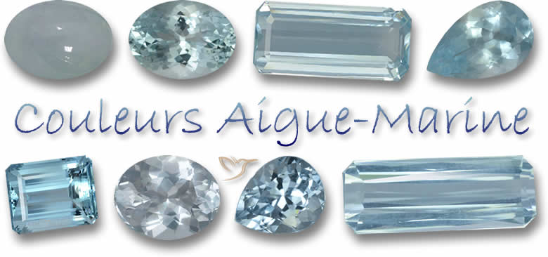 Couleurs de l'aigue-marine