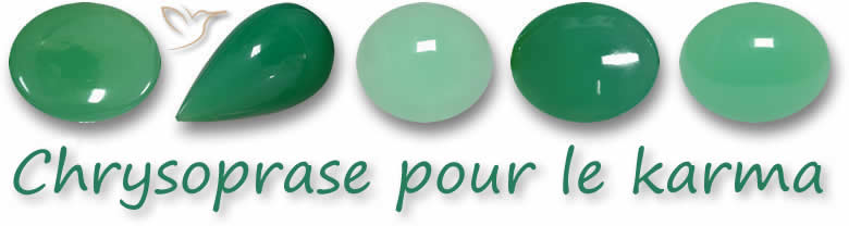 Pierres gemmes de chrysoprase sur GemSelect