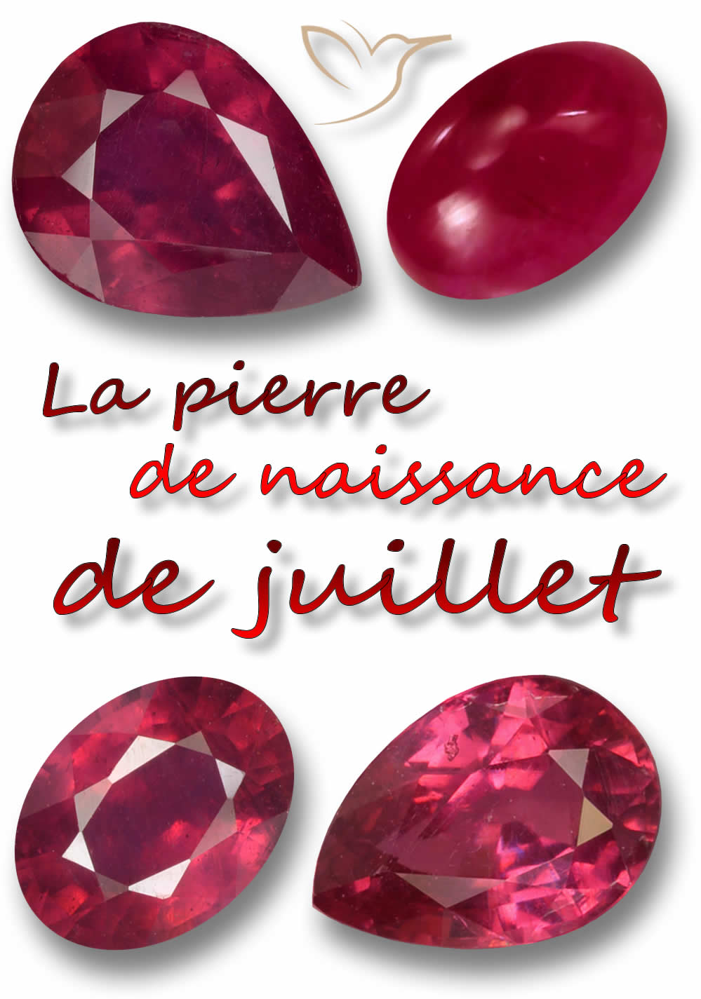 Pierres de naissance de juillet sur GemSelect