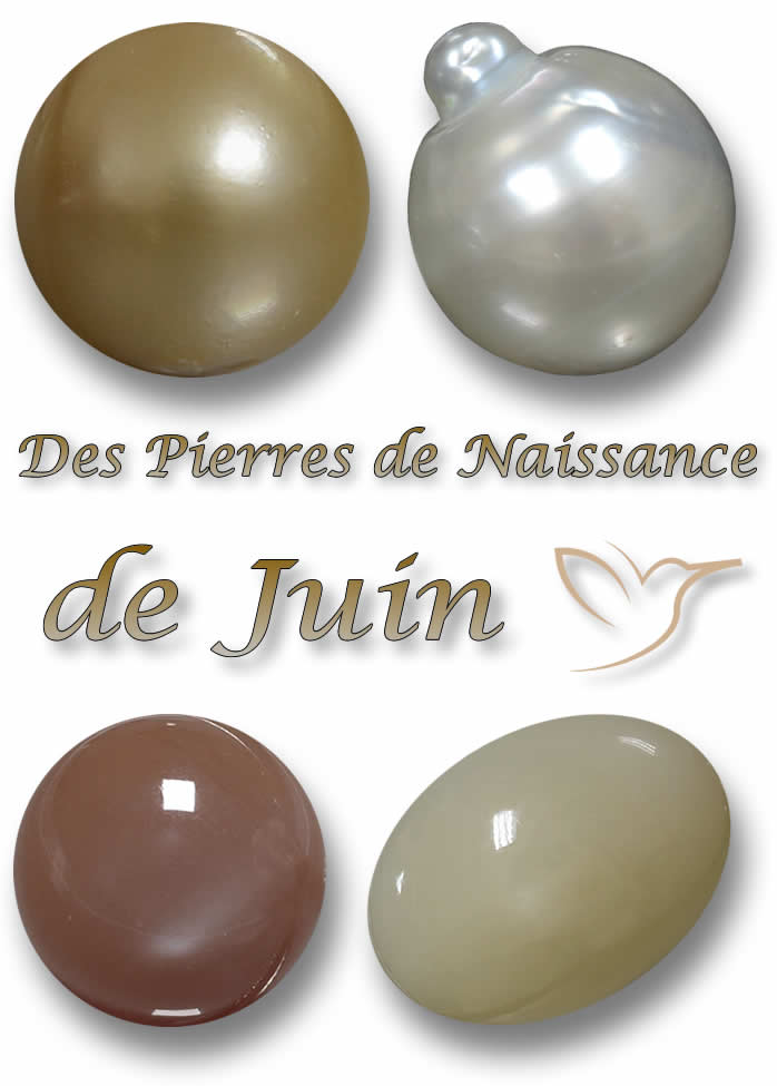 Pierres de naissance de juin sur GemSelect
