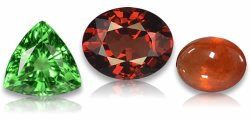 Garnet Gemstones