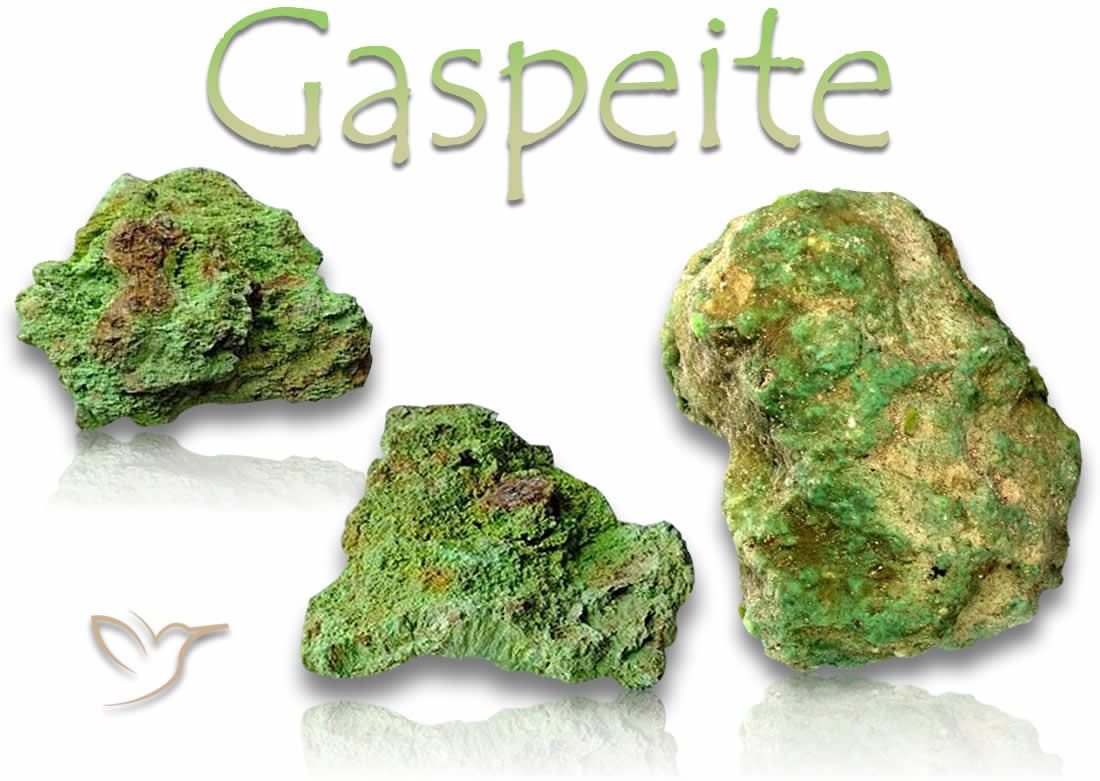 Rough Gaspeite Gemstones