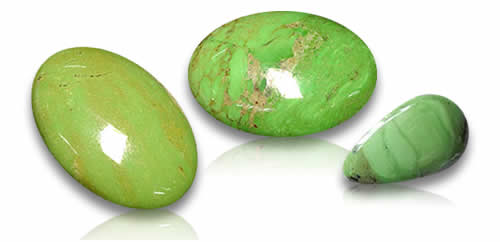 Gaspeite Gemstones