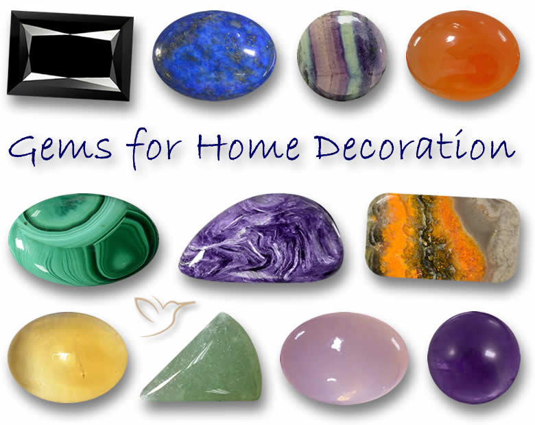 11 grandi pietre preziose per decorare la tua casa più alcune fant
