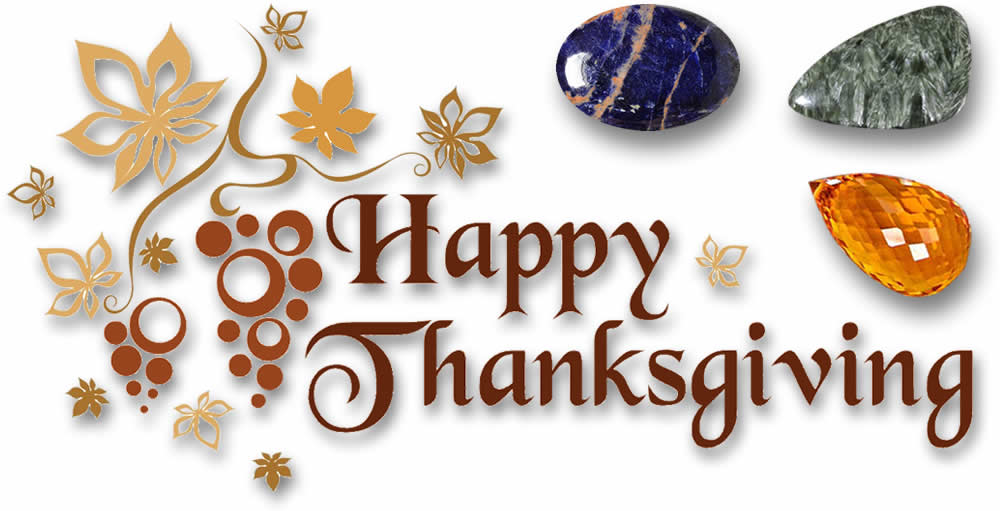 Gemstones for Thanksgiving
