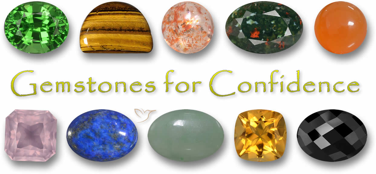 Gemstones for Confidence - 10 Great Gems to boost Confidence