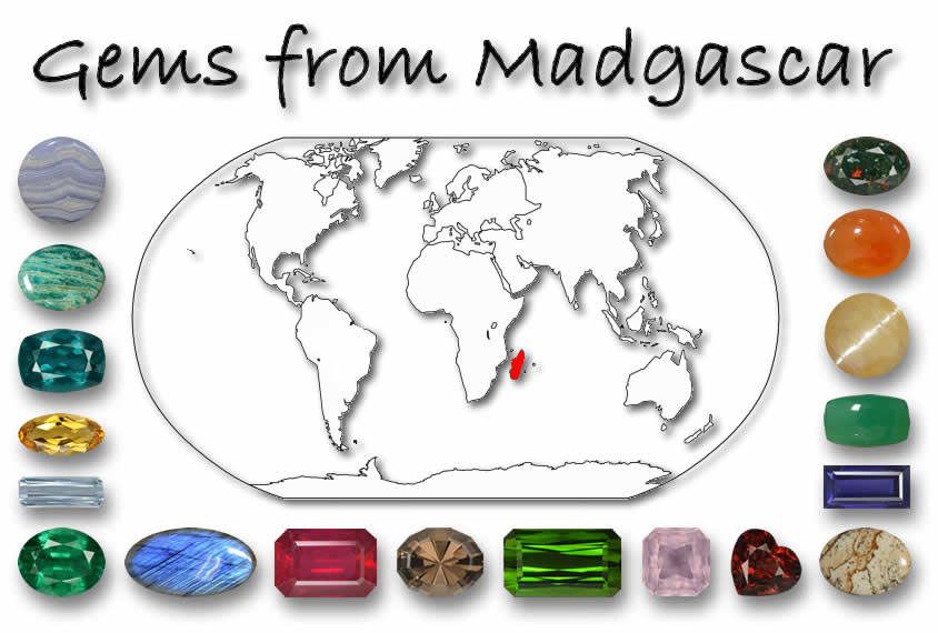 Edelsteine in Madagaskar gefunden