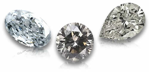 Piedras preciosas de diamantes