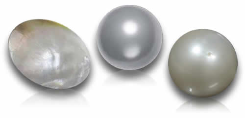 Piedras preciosas de perlas