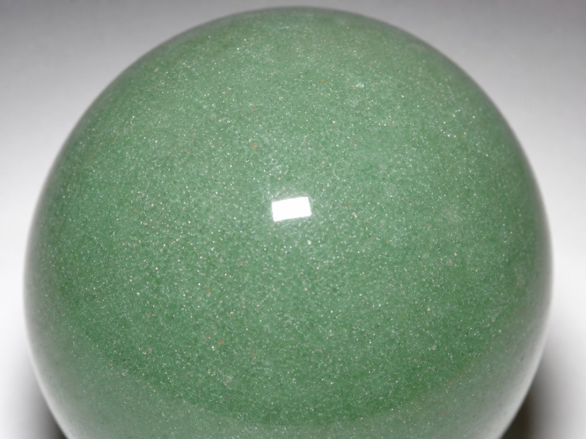 Close-up view of natural Green Aventurine gemstones