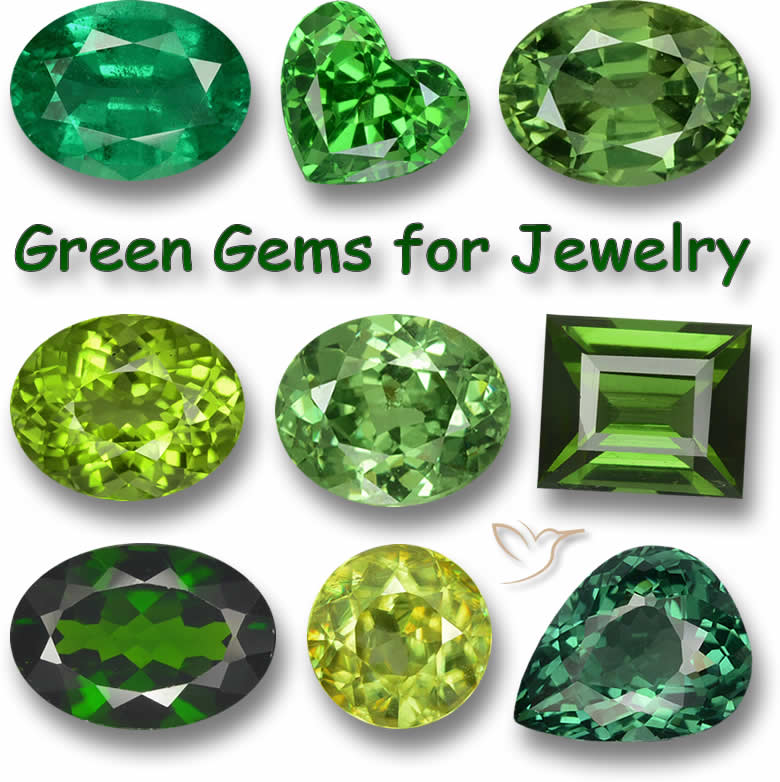 Fiordo Presentar Espectáculo Piedras preciosas verdes para joyería: vea nuestras 9 mejores piedras aquí