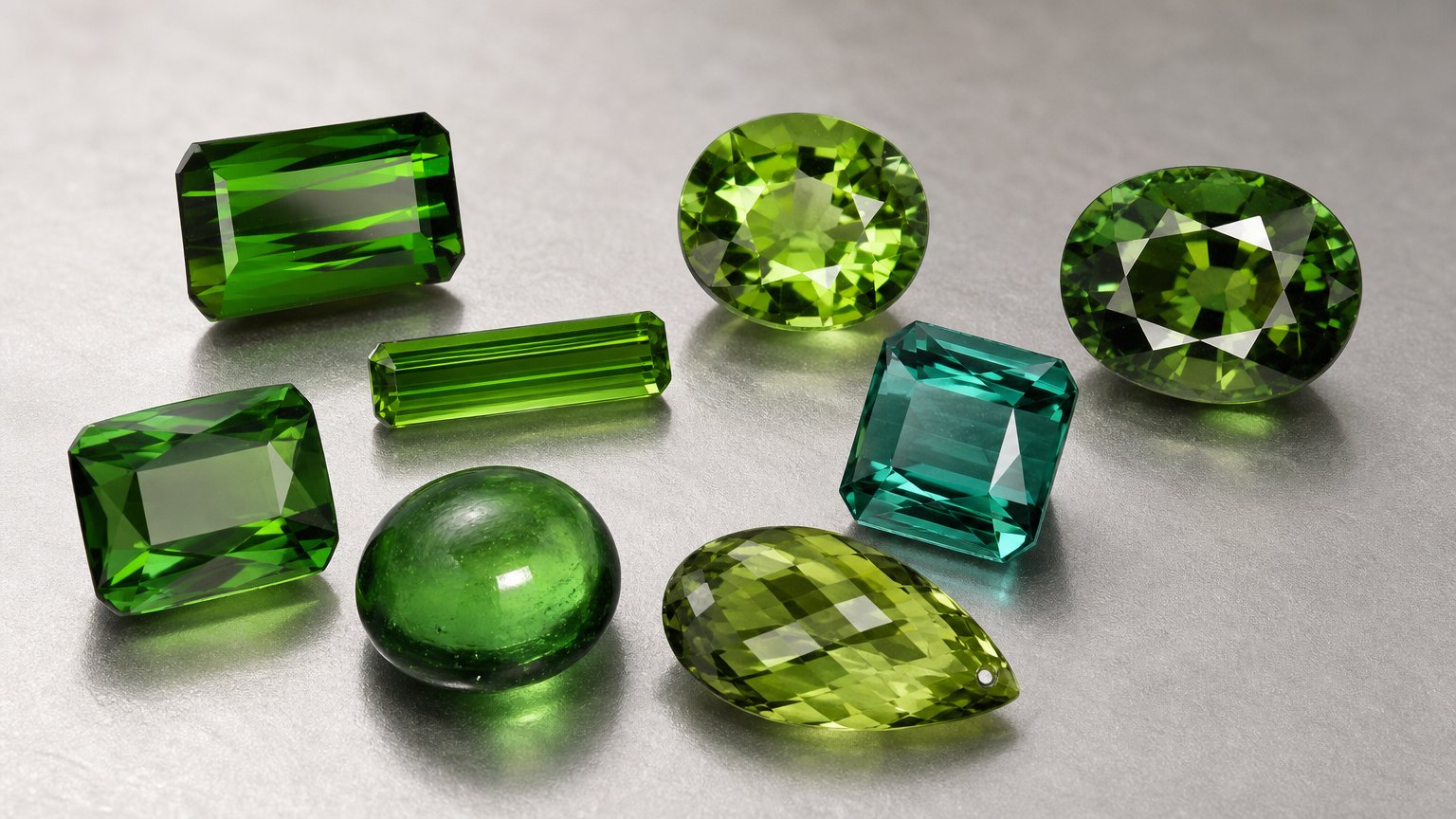 Natural Green Tourmaline gemstones - buying guide